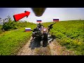 Russische Motorrad-Sturmtruppen werden von ukrainischem Gegenangriff zerschlagen.