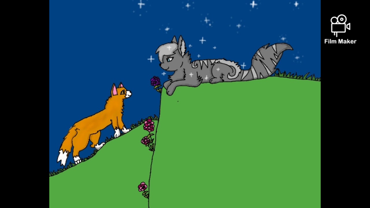 Коты воители~арт ,, Гром и Гроза" (не срисовка) - YouTube