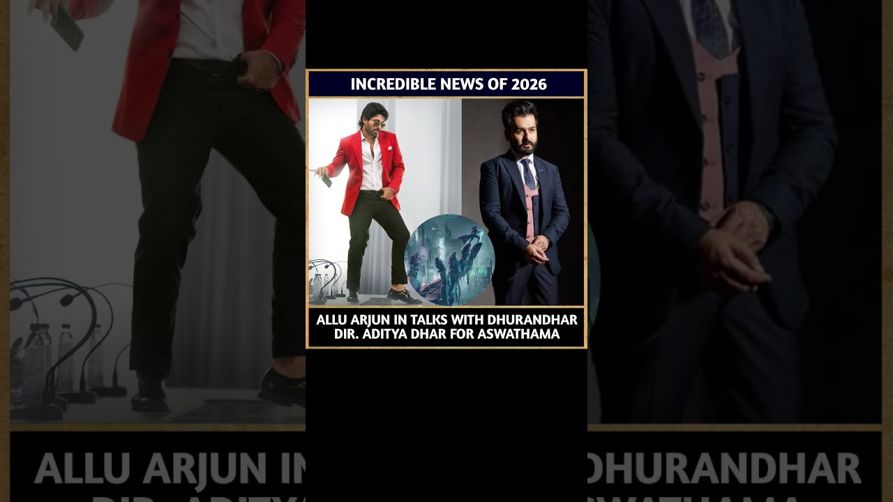 Аллу Арджун с Адитьей Дхаром ll 