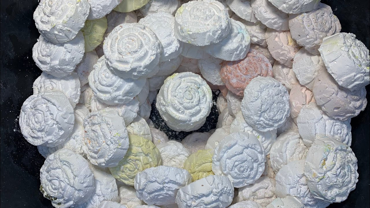 ASMR ~ MASS CRUSH SERIES ~ #2 FLOWERS ~CLOSE UP SATISFYING