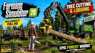     FS26 TREE CUTTING BUSINESS! 💰 Massive Profit From Logging | Farming Simulator 26