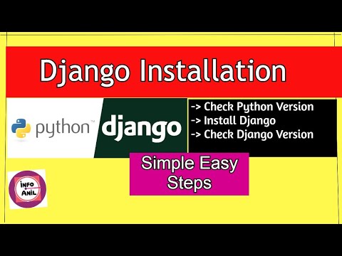 How To Install Django on Windows | Django Installation | Simple Steps To Install Django | Infoanil