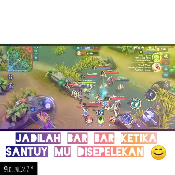 Jadilah bar bar ketika santuymu disepelekan 😊