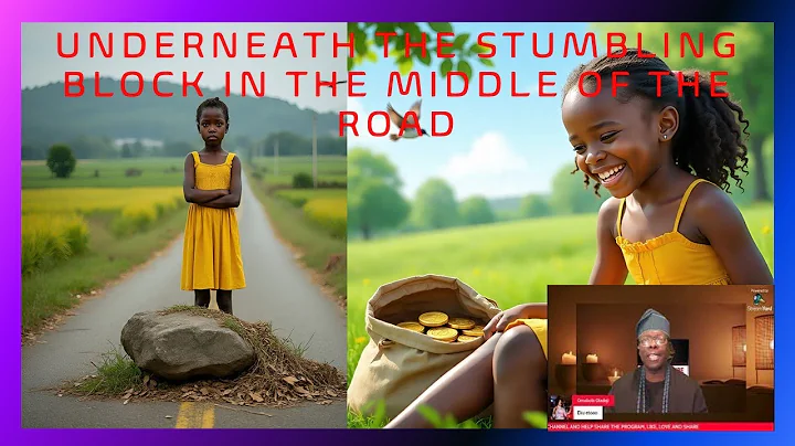 UNDERNEATH THE STUMBLING BLOCK IN THE MIDDLE OF THE ROAD