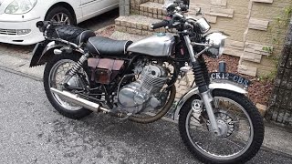 カスタム#1】アルミタンクへの憧れ。「ST250E」 - YouTube