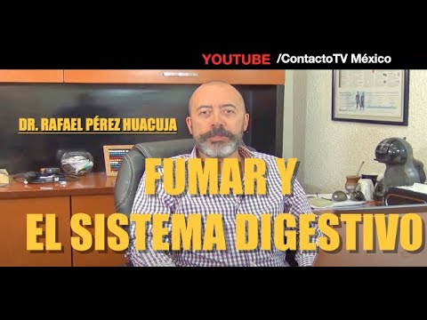 SALUD: Dr. Rafael Pérez Huacuja, "Fumar y el sistema digestivo"