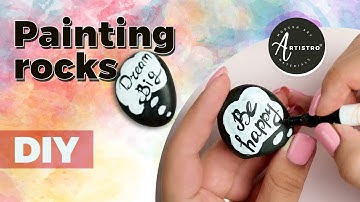 DIY How to Paint Rocks | The Kindness Rock Tutorial |