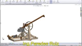 solidworks Motion Catapulta