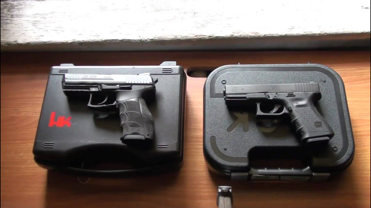 Glock 19 vs H&K P30: Part 1 - YouTube.