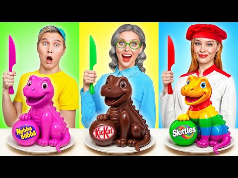 Me Vs Grandma Cooking Challenge Kitchen Hacks And Tricks By Multi DO Challenge