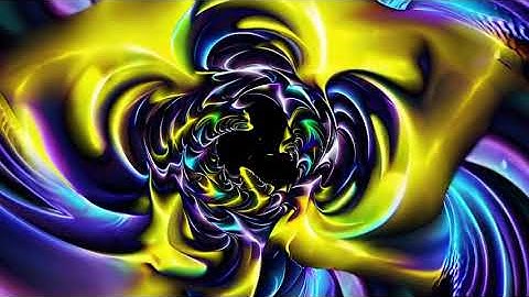 🌌 Swirling Golden Fractal Portal Pulls You into the Depths of Mystery!