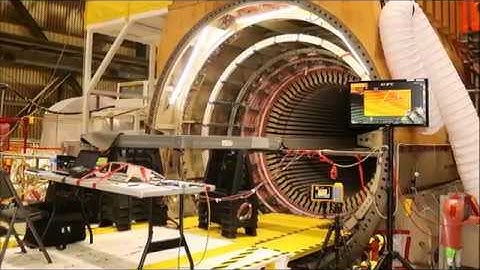 Infrared Nuclear Generator Ring Core Stator Flux Test Alamo Infrared
