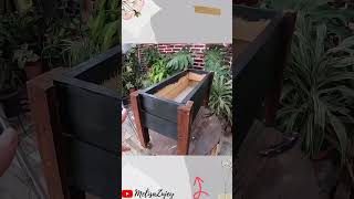 Reutilice Esta Madera Para Hacer Estas Hermosos Maceteros