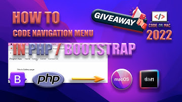 How to code Navigation Menu on Php Bootstrap 2022 #howtosetupnavbar