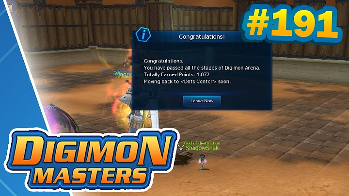 Digimon Masters Online - Ep 191 ''DMO Arena Normal Mode Stage 1-40''
