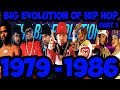 The Big Evolution Of Hip Hop Part 1 : The Birth 1979-1986 (Timeline Fan Point Of View)