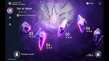 [Honkai: Star Rail Forgotten Hall] Memory Of Chaos (MOC) - Out Of Home - Stage 04 05 06