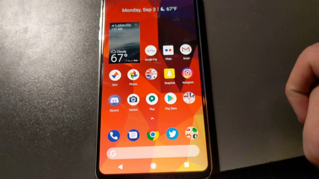 Verizon LG V30 running dotOS (AOSP ROM) - YouTube