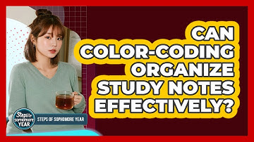 Can Color-Coding Organize Study Notes Effectively?