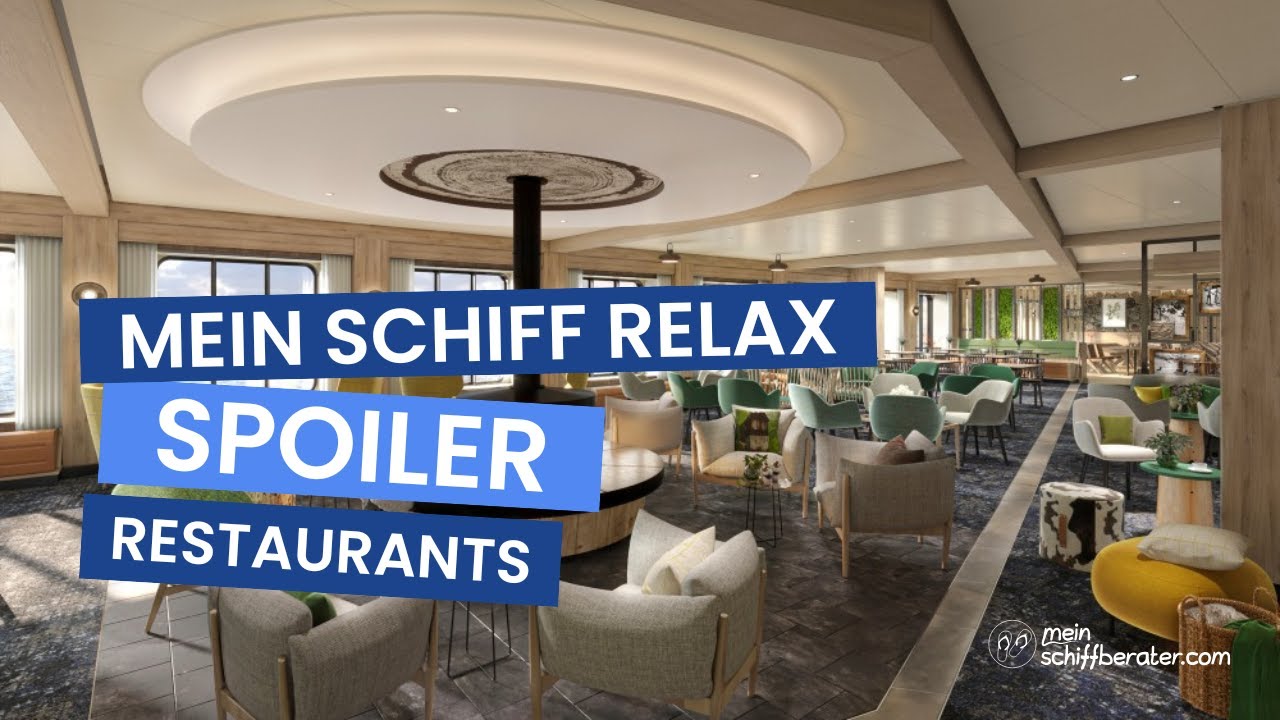 Mein Schiff Relax: Restaurant Highlights des achten Neubaus von Mein Schiff