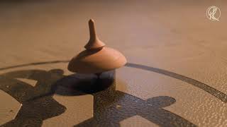 making a 3 minute spinning top on the lathe