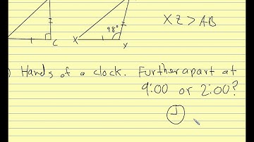 Geometry 2015 5.7 Inequalities in Two Triangles
