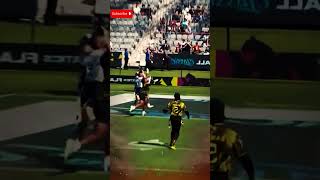 DeVonta Smith’s Smooth TD Catch #nfl #thefranchisechiefs #arianagrandedating #football #sportsshorts