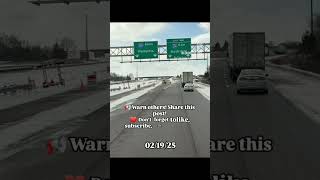 25 ATTENTION I-57 DRIVERS I-57 closed at the exit to I-24