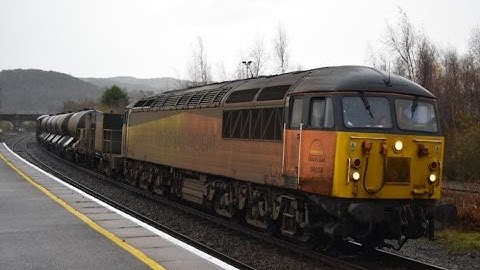 #786: [RHTT] Colas Rail Class 56078 & 56087 pass Llandudno Junction and Conwy (08/12/16)
