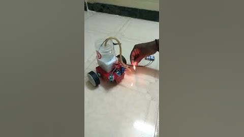 Fire Fighting Robot Using Arduino