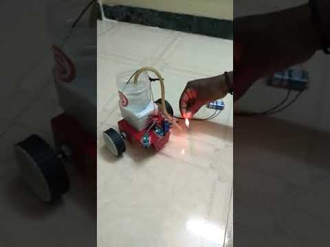 Fire Fighting Robot Using Arduino - YouTube