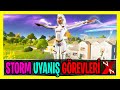 STORM UYANIŞ GÖREVLERİ (Fortnite Meteoroloji İstasyonu, Sinsi Santral Hava Akımı, Fırtına Merkezi)