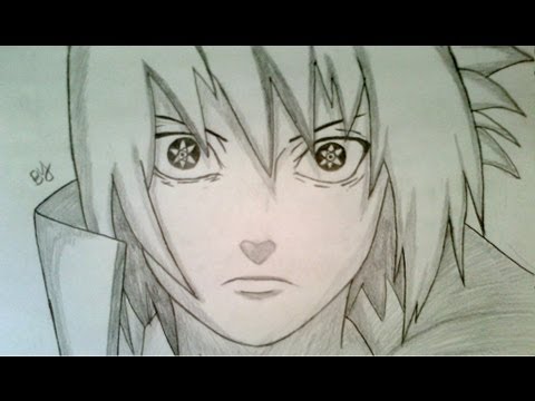 How To Draw Sasuke Uchiha Mangekyou Sharingan Youtube
