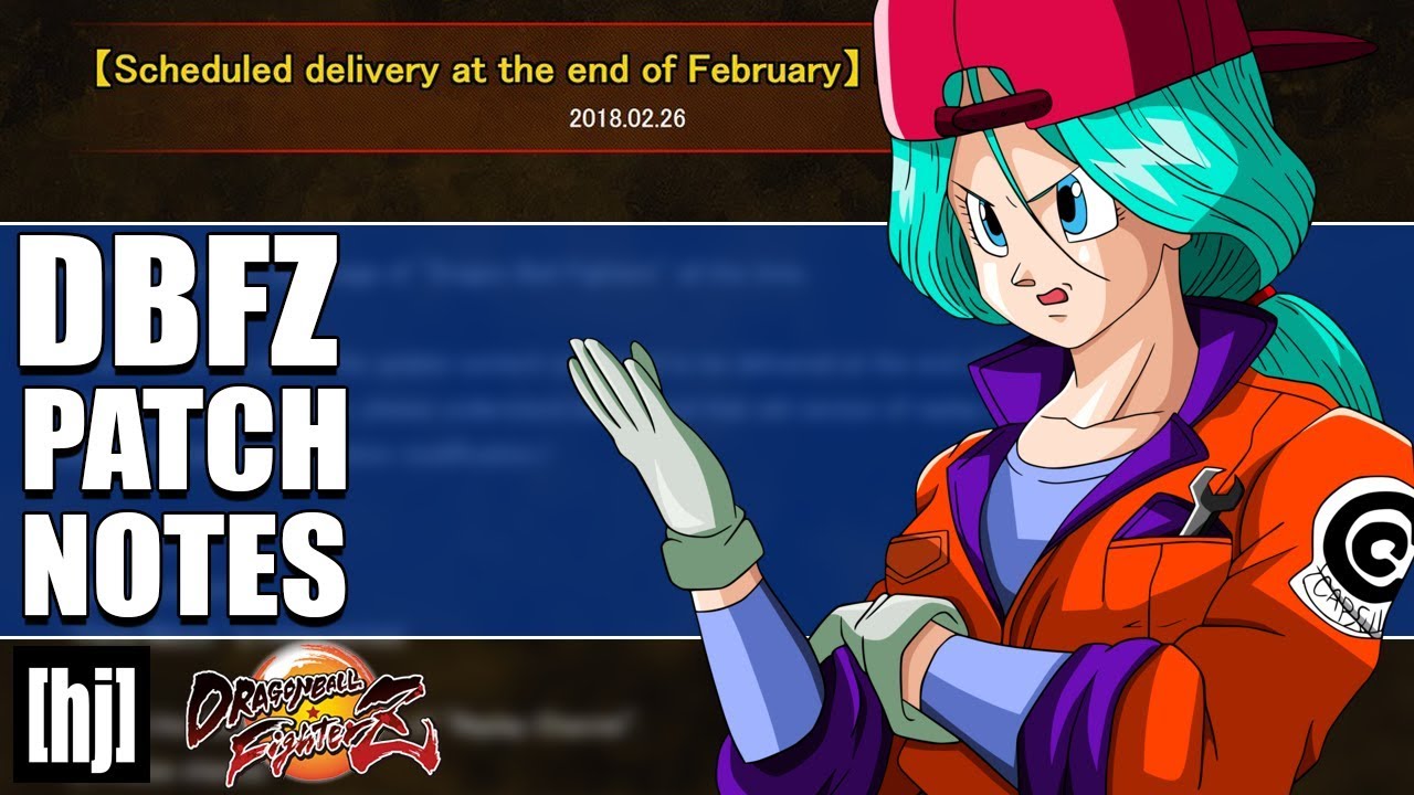 Dragon Ball FighterZ DETAILED Patch Notes for February!! - YouTube