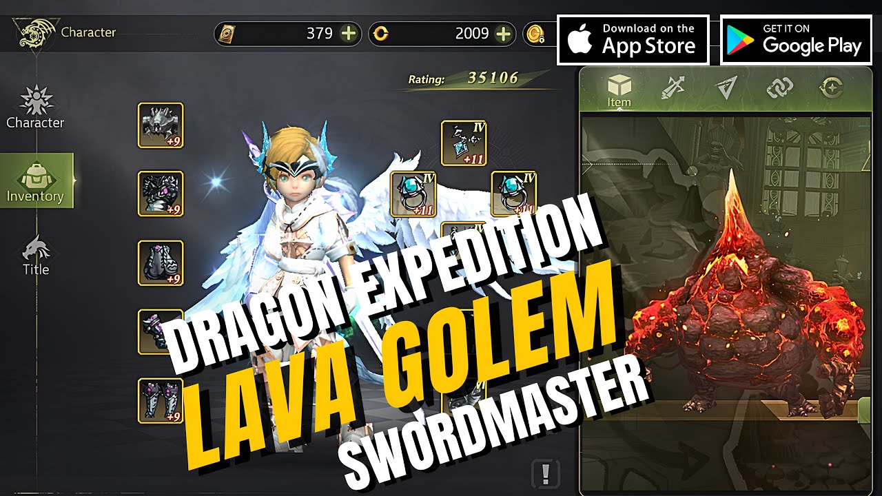 [SWORDMASTER] LAVA GOLEM DRAGON EXPEDITION DRAGON NEST M CLASIC