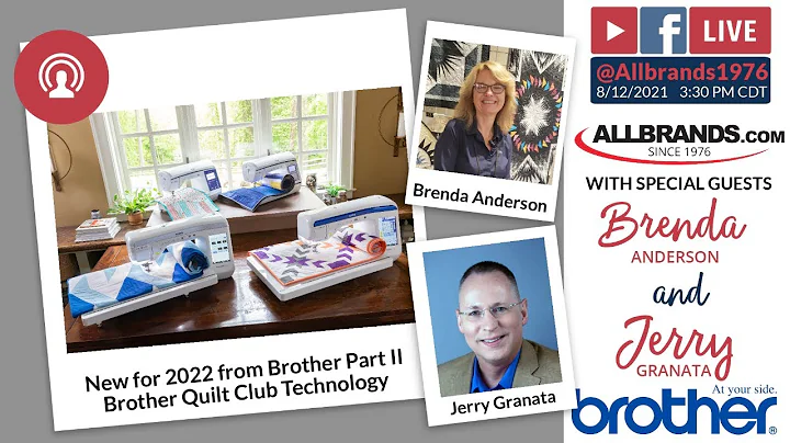 THE ALLBRANDS SHOW | New for 2022 from Brother Part II: Brenda Anderson and Jerry Granata