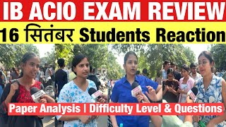 IB ACIO Exam 2025 Review 🔥 | Students Reaction & Paper Analysis | Difficulty Level & Top Questions 