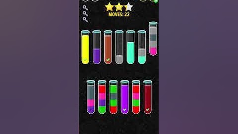 color water sort 3D level 244