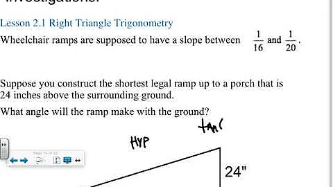 Fogarty HA2 7.1 intro to trig