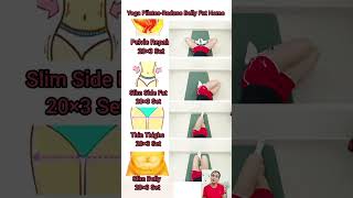Yoga Pilates-Reduce Belly Fat #nikitafitness #short #reducebellyfat #bellyfatloss #yoga