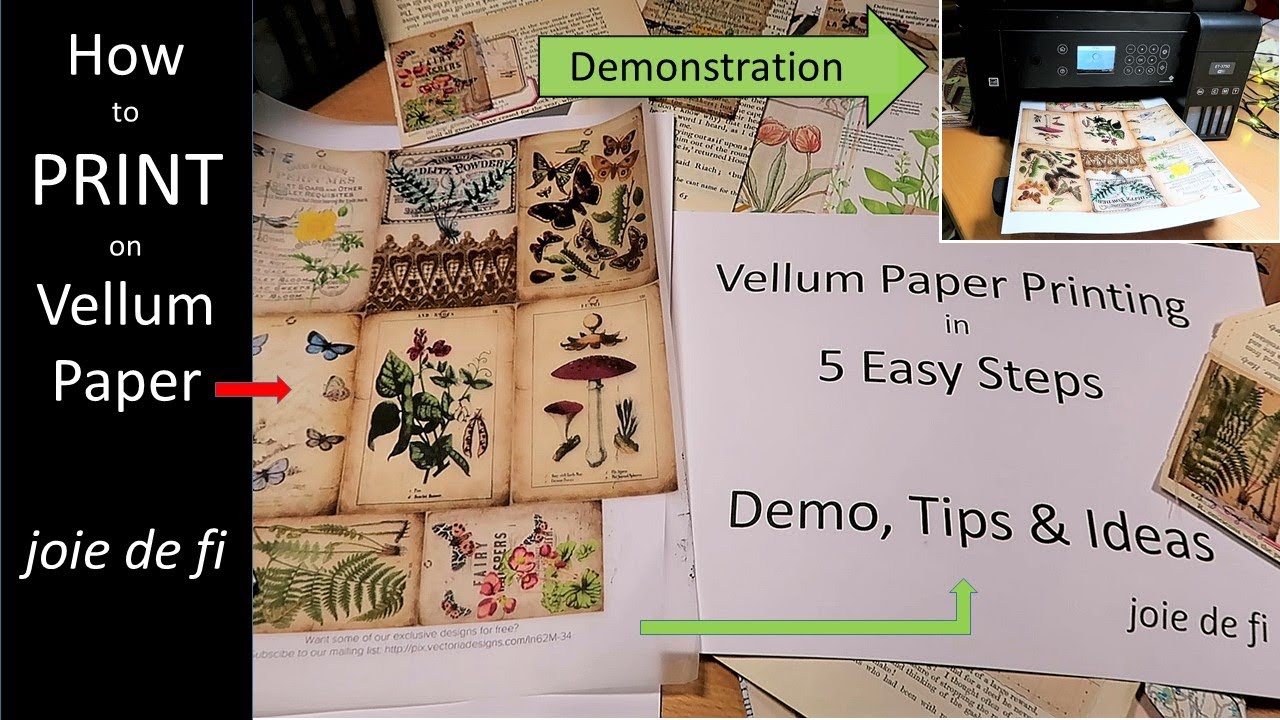 Make a Journal Block using Vellum  Vellum adhesive vs Tape Runner 