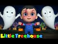 It's Halloween Night | Scary Cartoon | Halloween Nursery Rhymes & Spooky Songs - Little Treehouse