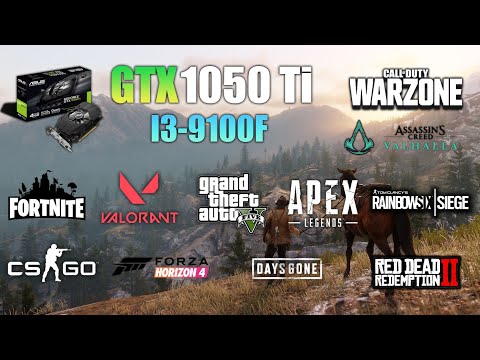 GTX 1050 Ti + I3 9100F Test In 10 Games In 2022