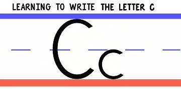 Write the Letter C - ABC Writing for Kids - Alphabet Handwriting by 123ABCtv