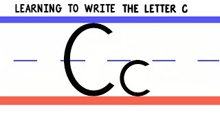 Write the Letter C - ABC Writing for Kids - Alphabet Handwriting by 123ABCtv screenshot 3