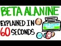 Beta Alanine Explained in 60 Seconds - Better Than Your Typical Supplement?