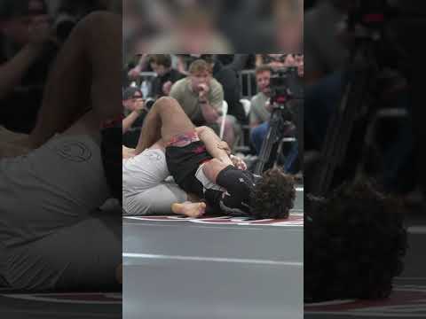 Michael Sainz hits the ankle lock in the semis 💥 #ADCCWCTrials