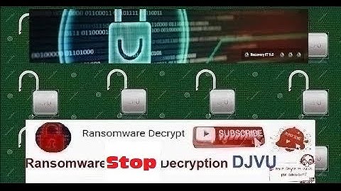 Ransomware Decryption Stop DJVU Virus nqhd
