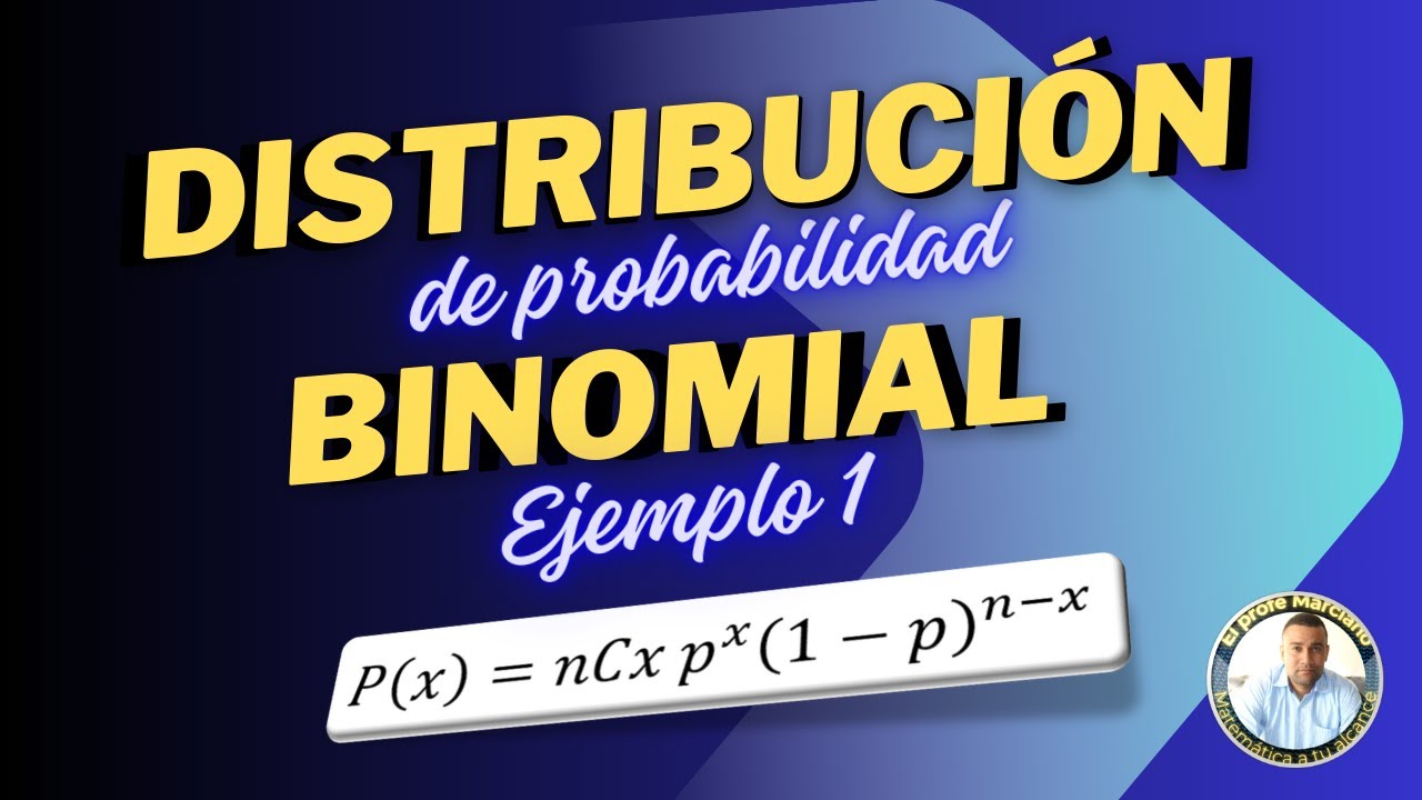DISTRIBUCIÓN DE PROBABILIDAD BINOMIAL