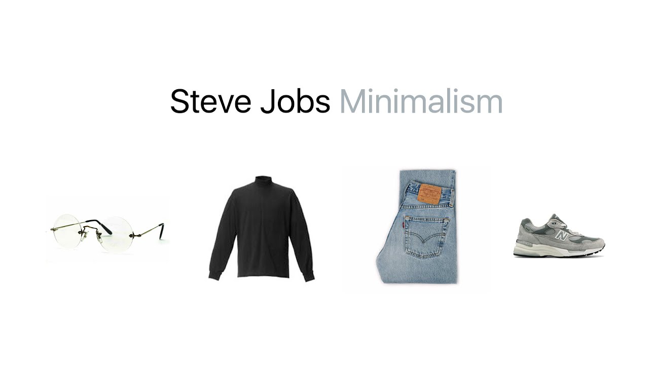 The Perfect Minimalist Steve Jobs Minimalism YouTube